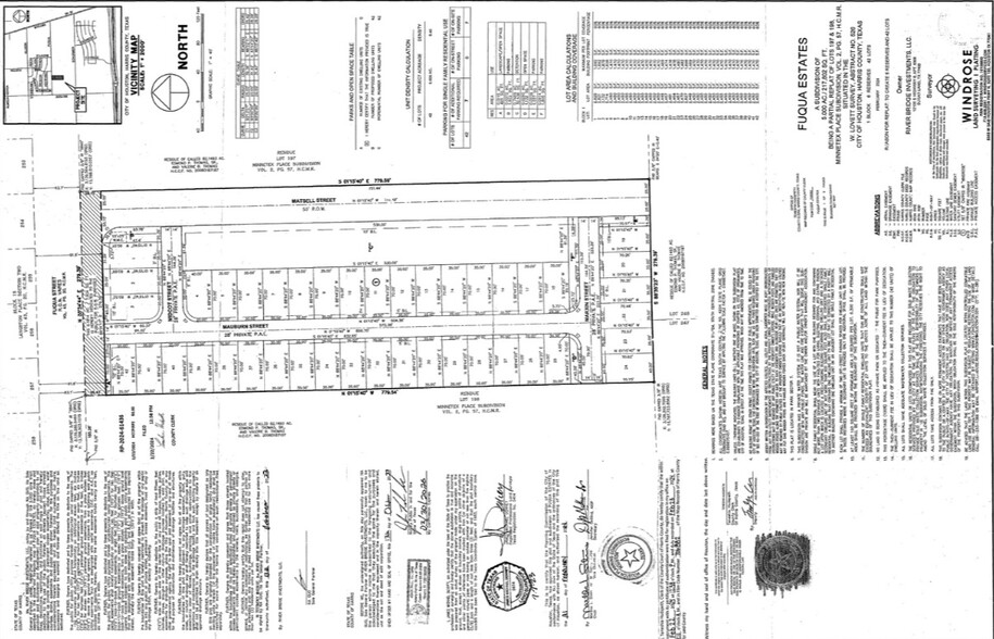 0 Fuqua St, Houston, TX à vendre - Plan cadastral - Image 3 de 4