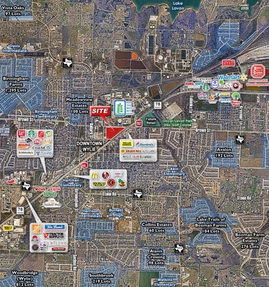 Highway 78, Wylie, TX à vendre - Photo du bâtiment - Image 1 de 1