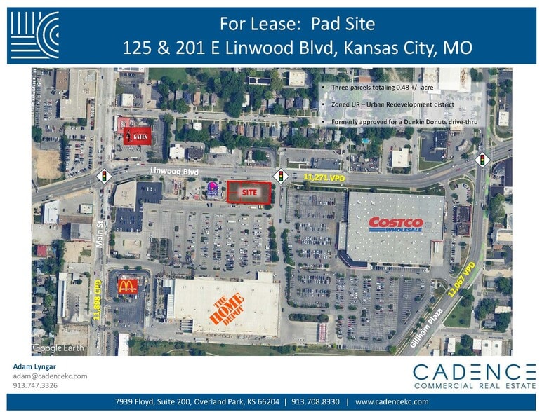 125 E Linwood Blvd, Kansas City, MO for lease - Building Photo - Image 1 of 1