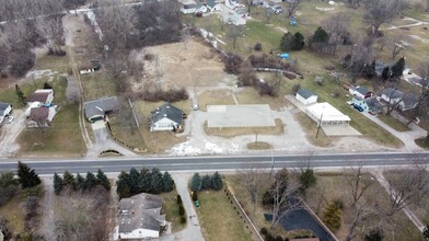 33494-33518 Jefferson Ave, Brownstown, MI - aerial  map view