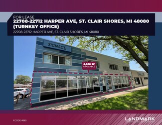 More details for 22708-22712 Harper Ave, Saint Clair Shores, MI - Office for Sale