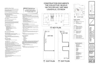199 S Taylor Ave, Louisville, CO for lease Site Plan- Image 1 of 1