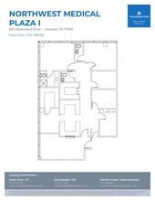800 Peakwood Dr, Houston, TX for lease Floor Plan- Image 2 of 3