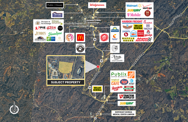 Plus de détails pour 3400 S Chestatee, Dahlonega, GA - Terrain à vendre