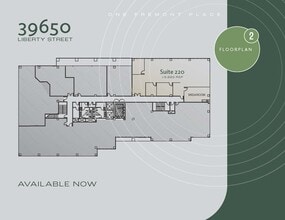 39650 Liberty St, Fremont, CA à louer Plan d’étage- Image 1 de 1