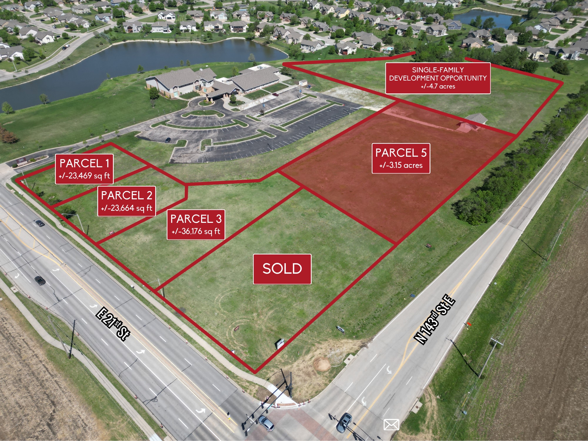 143rd & 21st St, Wichita, KS for sale Primary Photo- Image 1 of 6