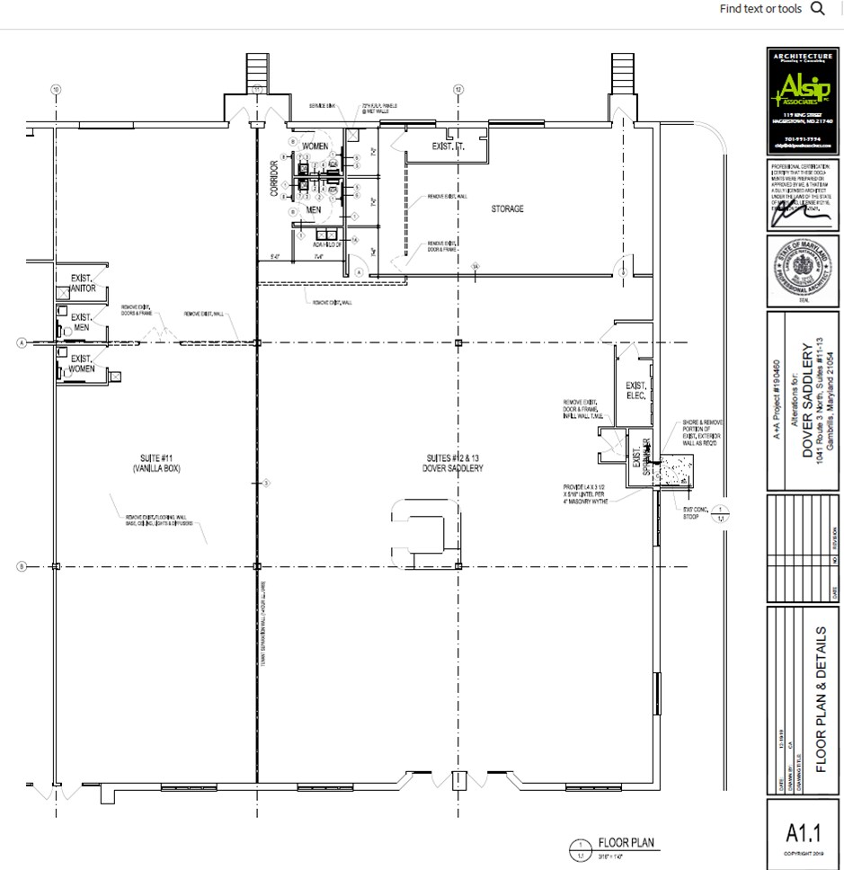 1041 State Route 3 N, Gambrills, MD for lease Floor Plan- Image 1 of 1