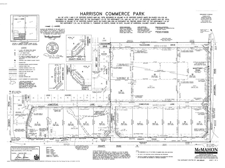9240 Touchdown Rd, Menasha, WI à vendre - Photo du bâtiment - Image 2 de 3