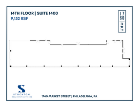 1760 Market St, Philadelphia, PA for lease Floor Plan- Image 2 of 3