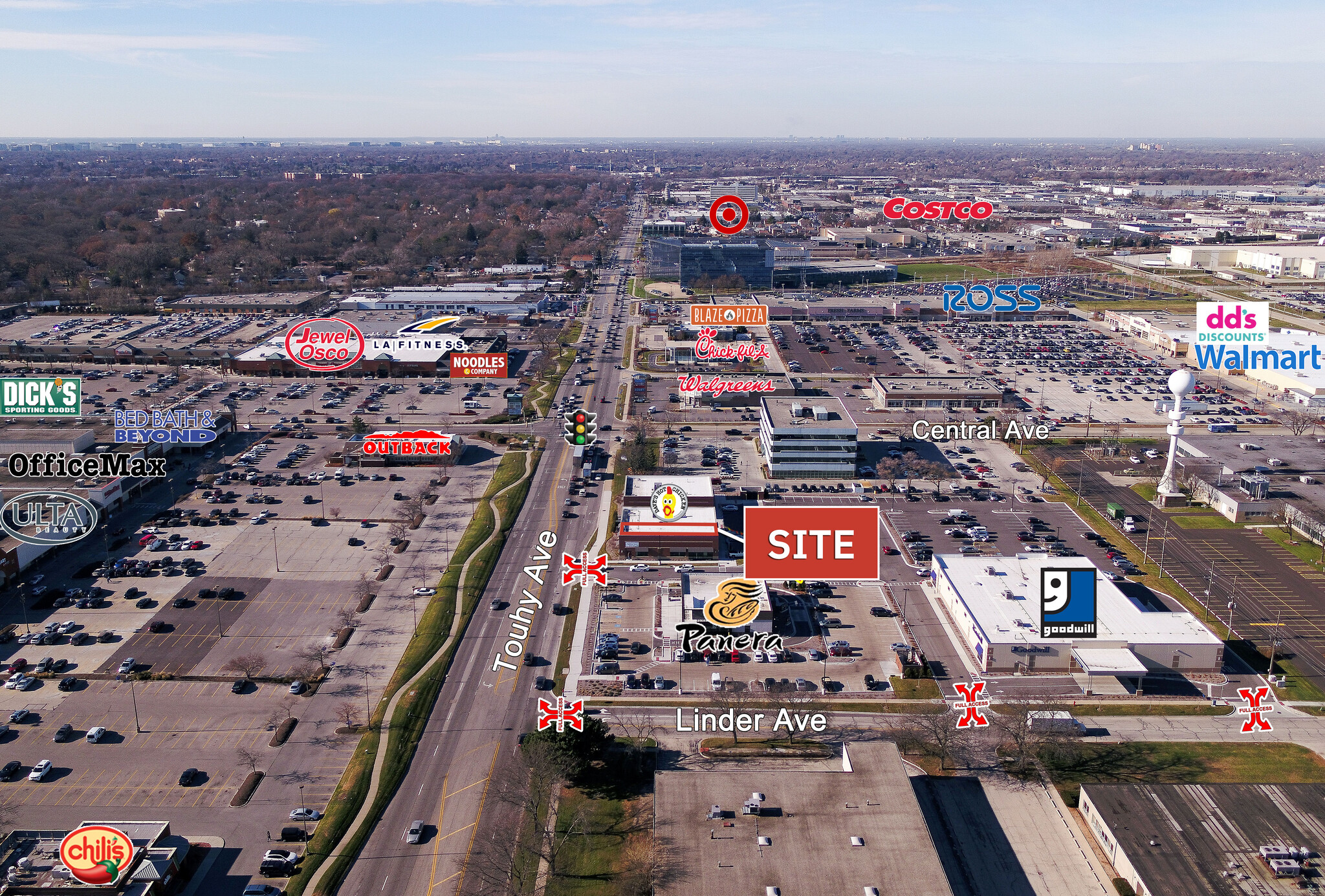 5526 Touhy Ave, Skokie, IL for lease Building Photo- Image 1 of 2