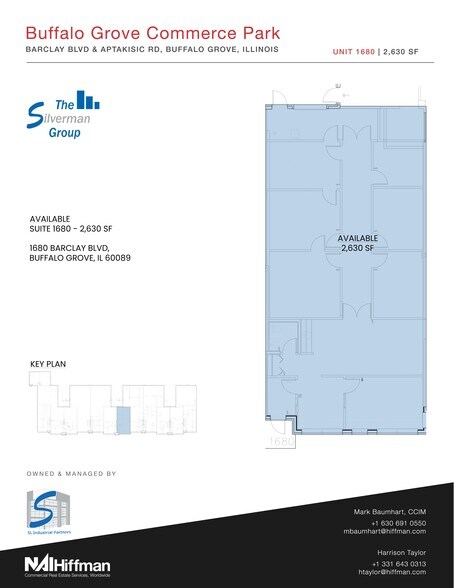 1530-1558 Barclay Blvd, Buffalo Grove, IL à louer - Plan de site - Image 3 de 47