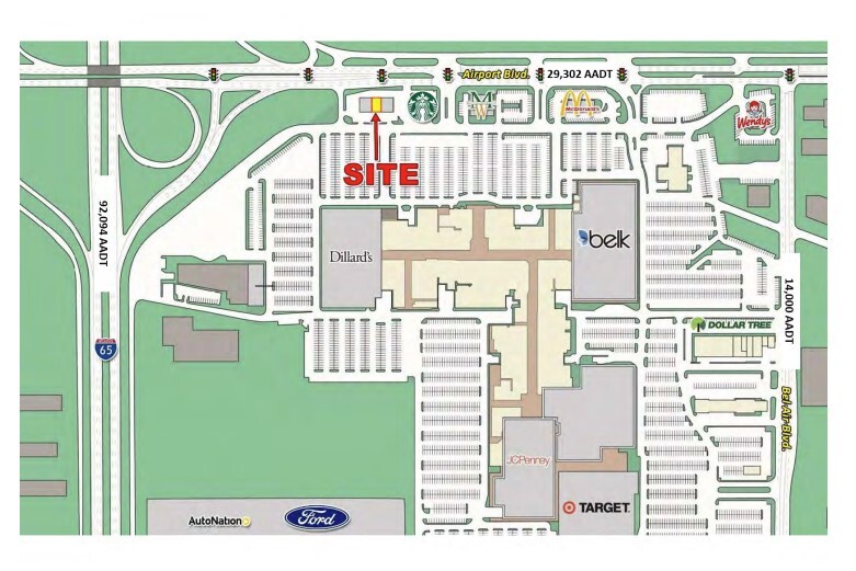 3299 Bel Air Mall, Mobile, AL for lease Site Plan- Image 1 of 1