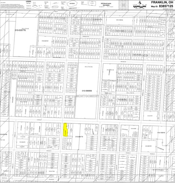 1445-1447 E Main St, Columbus, OH for sale - Plat Map - Image 3 of 3