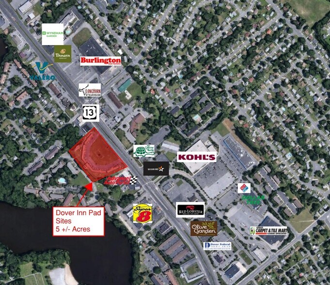 428 N DuPont Hwy, Dover, DE à louer - Photo principale - Image 1 de 1