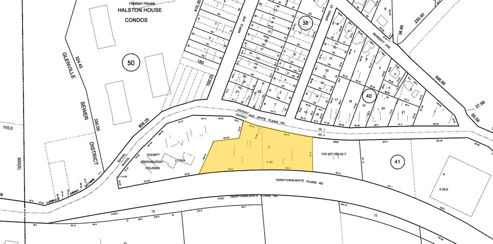 505 White Plains Rd, Tarrytown, NY à louer - Plan cadastral - Image 3 de 4
