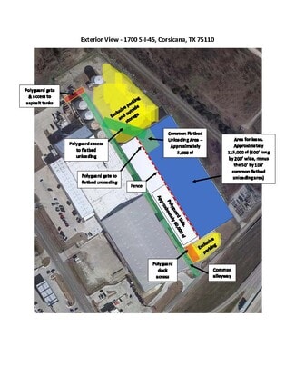 Plus de détails pour 1700 South I-45, Corsicana, TX - Industriel à louer