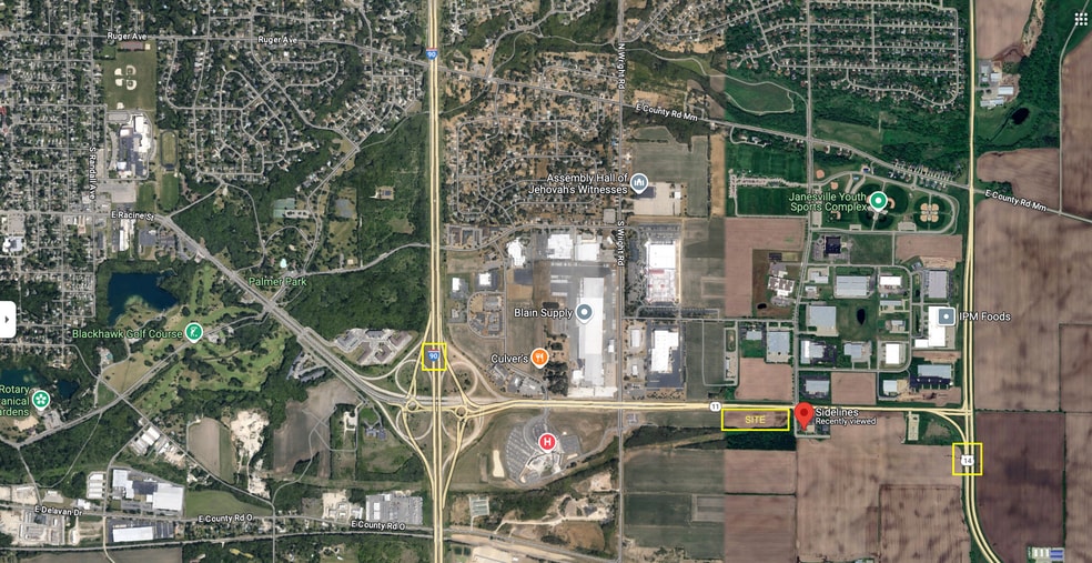 3900 Racine St, Janesville, WI for sale - Aerial - Image 2 of 3