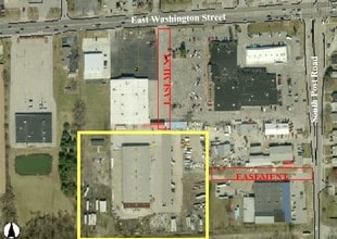 8833 E Washington St, Indianapolis, IN - Aerial map view - Image1
