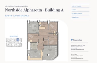 3400 Old Milton Pky, Alpharetta, GA for lease Floor Plan- Image 1 of 1