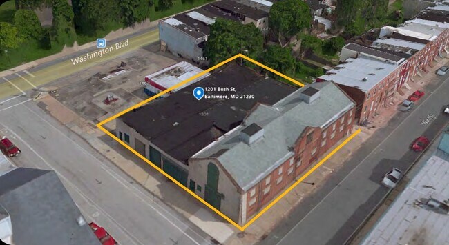 Plus de détails pour 1201-1203 Bush St, Baltimore, MD - Industriel à louer
