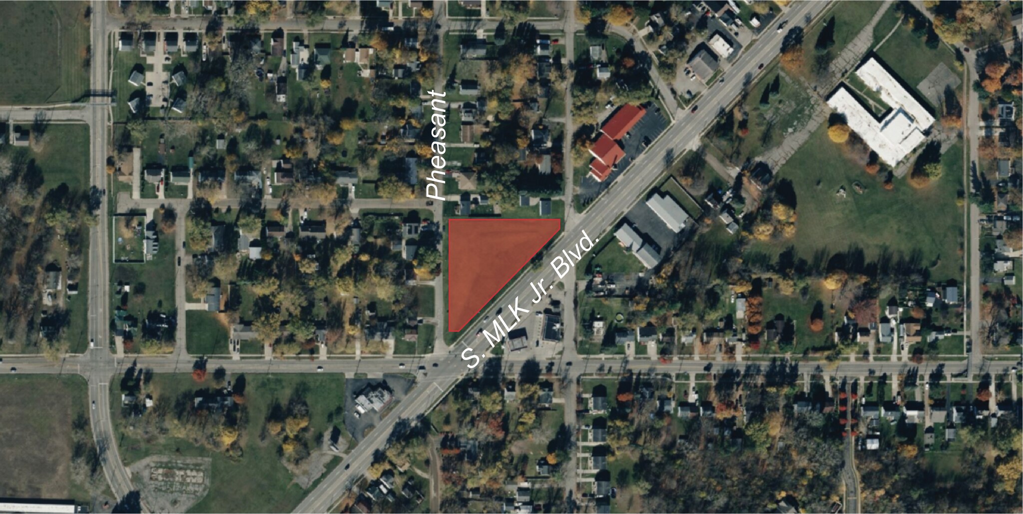 0 S Martin Luther King Jr Blvd, Lansing, MI à vendre Photo du bâtiment- Image 1 de 6