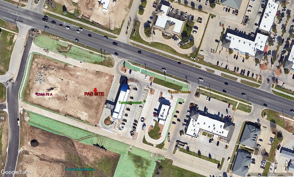 7511 Adams Ave, Temple, TX for lease - Aerial - Image 3 of 3