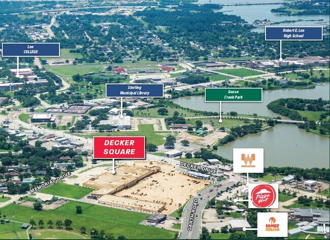 Plus de détails pour 1250 Garth Rd, Baytown, TX - Commerce de détail à louer