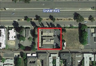 1177 E Shaw Ave, Fresno, CA - aerial  map view