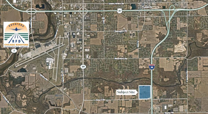 Rotary Road & I-39 Rd, Rockford, IL à vendre - Photo du bâtiment - Image 3 de 3