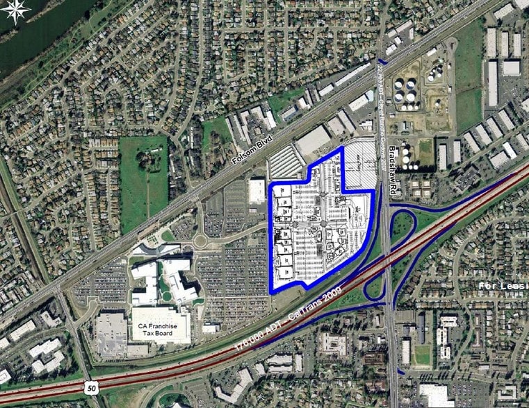 Hwy 50 & Bradshaw Rd, Sacramento, CA for lease - Aerial - Image 2 of 2