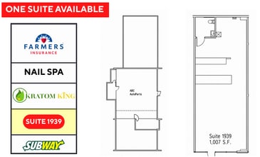 1925-1945 S Southeast Loop 323, Tyler, TX for lease Floor Plan- Image 1 of 1