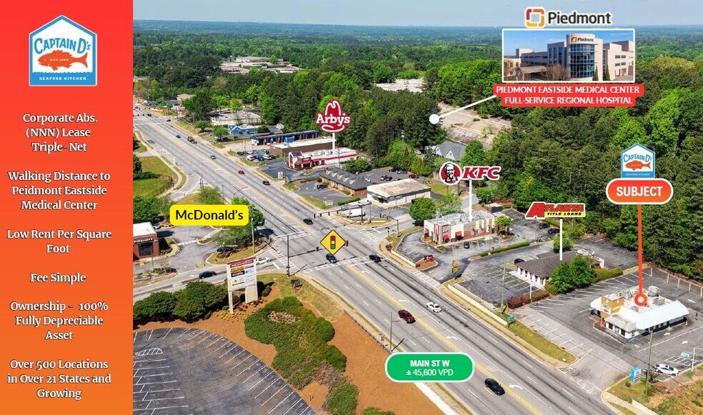 2637 Main St W, Snellville, GA for sale - Primary Photo - Image 1 of 9