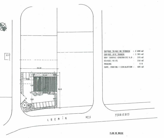 Industrial in Le Muy for lease - Site Plan - Image 2 of 7