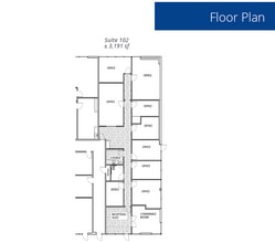 3701 Pegasus Dr, Bakersfield, CA for lease Floor Plan- Image 1 of 1
