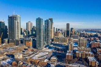 1268 Rue Saint-Antoine O, Montréal, QC - AERIAL  map view - Image1