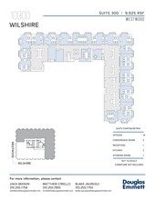 10900 Wilshire Blvd, Los Angeles, CA à louer Plan d’étage- Image 1 de 1