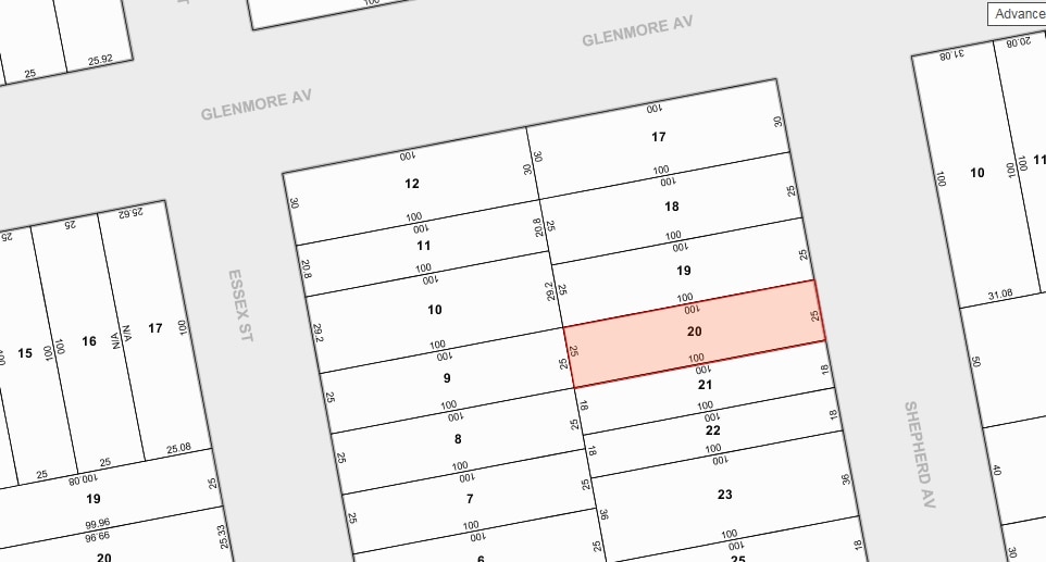 392 Shepherd Ave, Brooklyn, NY à vendre - Plan cadastral - Image 2 de 2