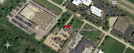 30670 Bainbridge Rd, Solon, OH - aerial  map view