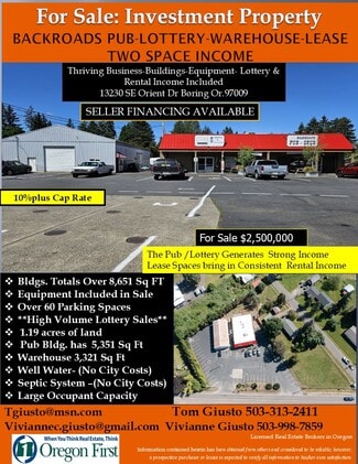More details for 13230 SE Orient Dr, Boring, OR - Retail for Sale