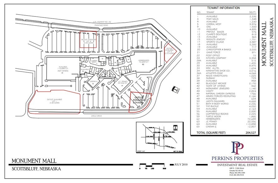 Frontage Rd, Scottsbluff, NE for lease - Building Photo - Image 1 of 2