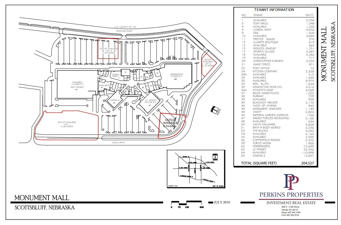 Frontage Rd, Scottsbluff, NE for lease Building Photo- Image 1 of 3