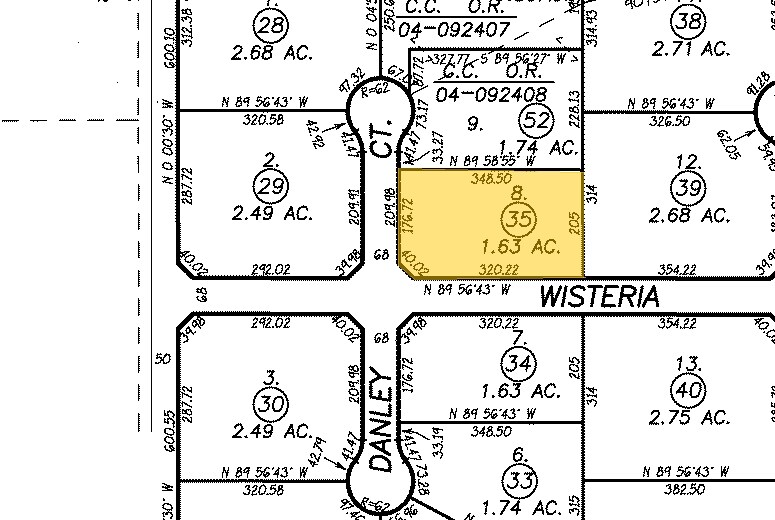 2758 Danley Ct, Paso Robles, CA à louer - Plan cadastral - Image 2 de 13