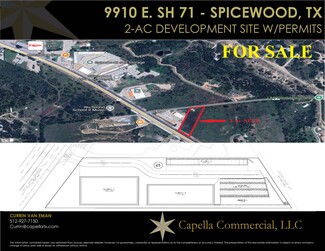 Plus de détails pour 9910 State Highway 71, Spicewood, TX - Terrain à vendre