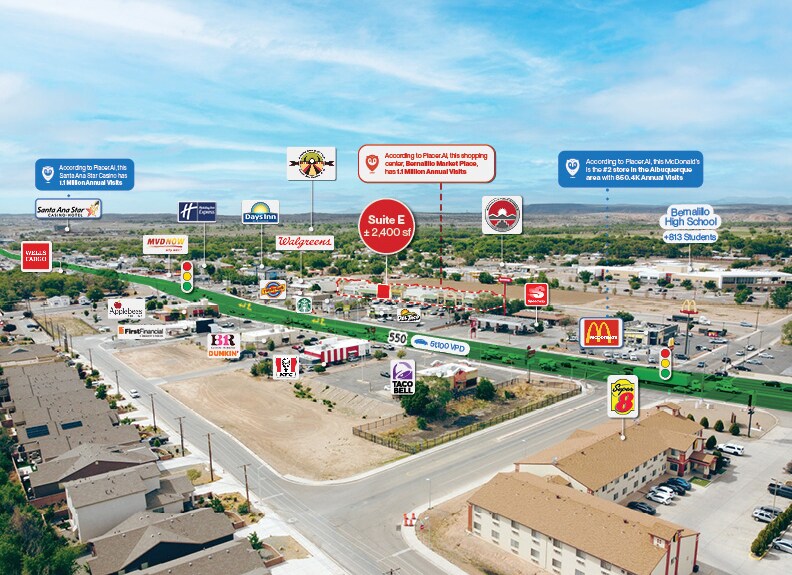 130 E US Highway 550, Bernalillo, NM à louer - Photo du bâtiment - Image 2 de 13