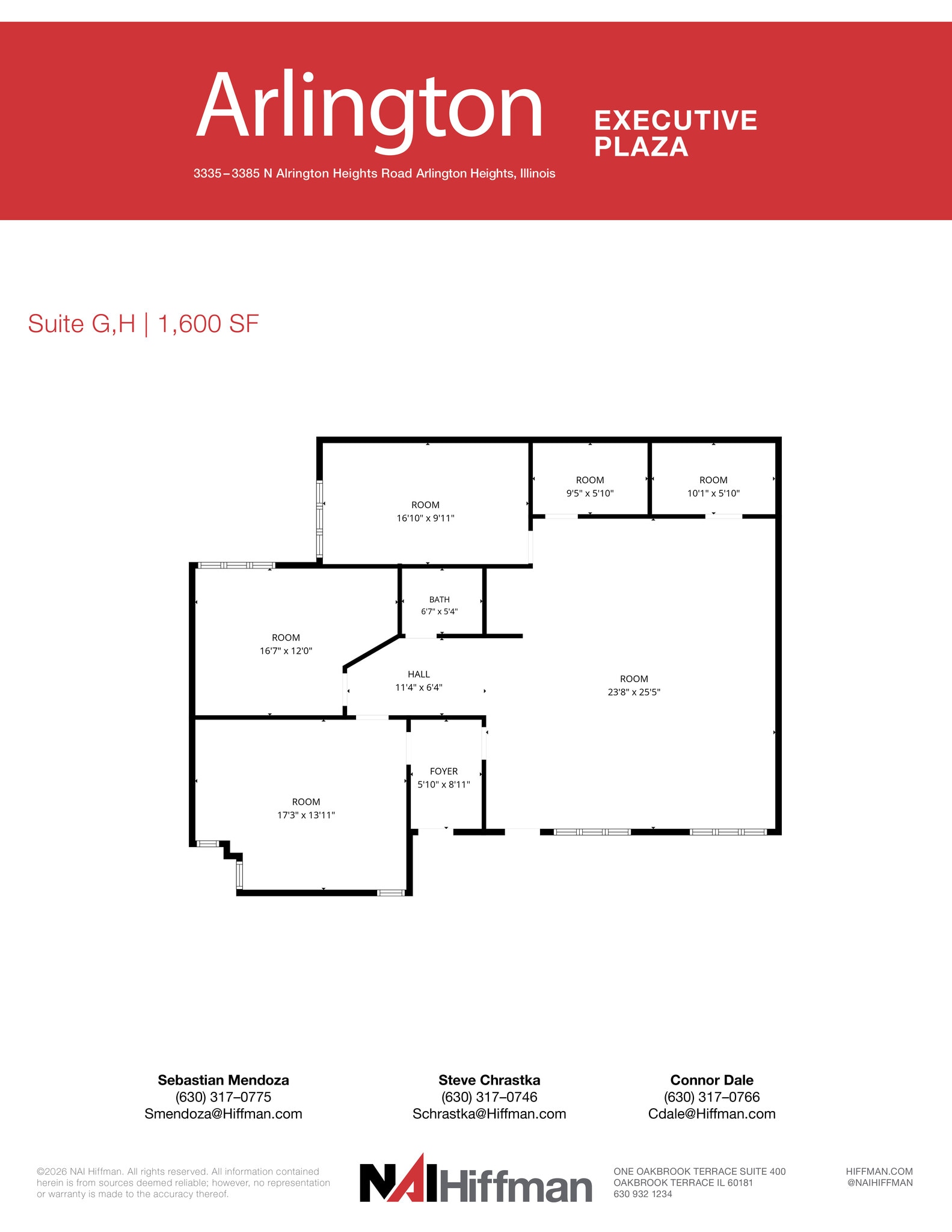 3365 N Arlington Heights Rd, Arlington Heights, IL à louer Plan d’étage- Image 1 de 1