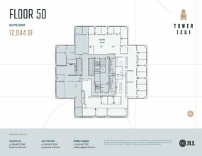 1201 3rd Ave, Seattle, WA for lease Floor Plan- Image 1 of 2