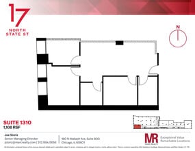 17 N State St, Chicago, IL for lease Floor Plan- Image 1 of 1