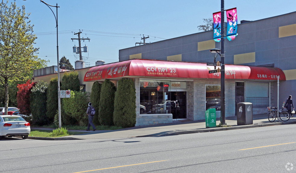 4008 Cambie St, Vancouver, BC à louer - Photo principale - Image 1 de 8