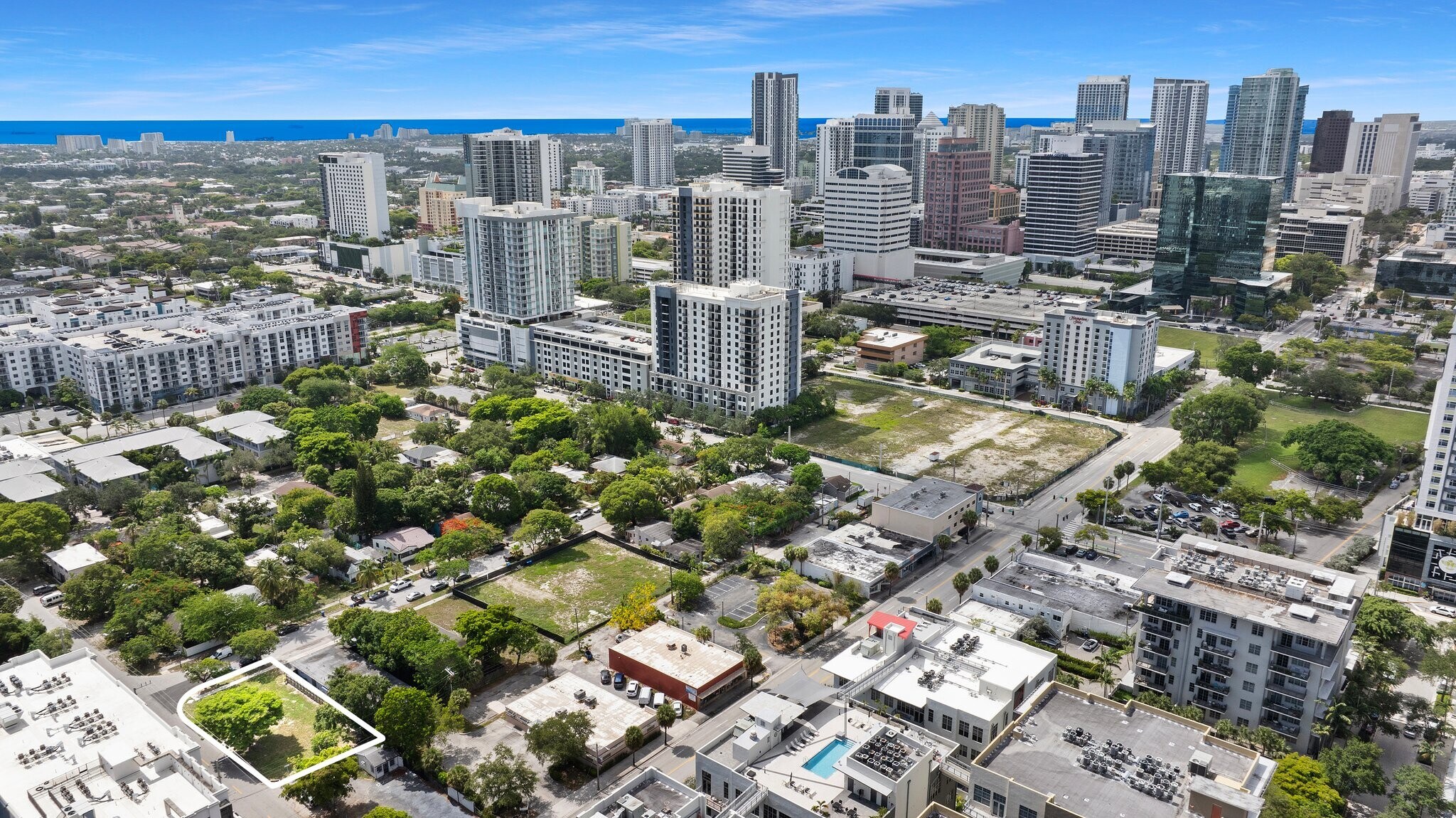449 NE 1st Ave, Fort Lauderdale, FL à vendre Aérien- Image 1 de 5