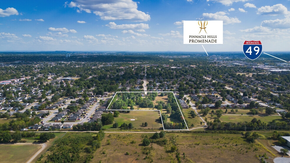1108 N 31st St, Rogers, AR for sale - Aerial - Image 3 of 5